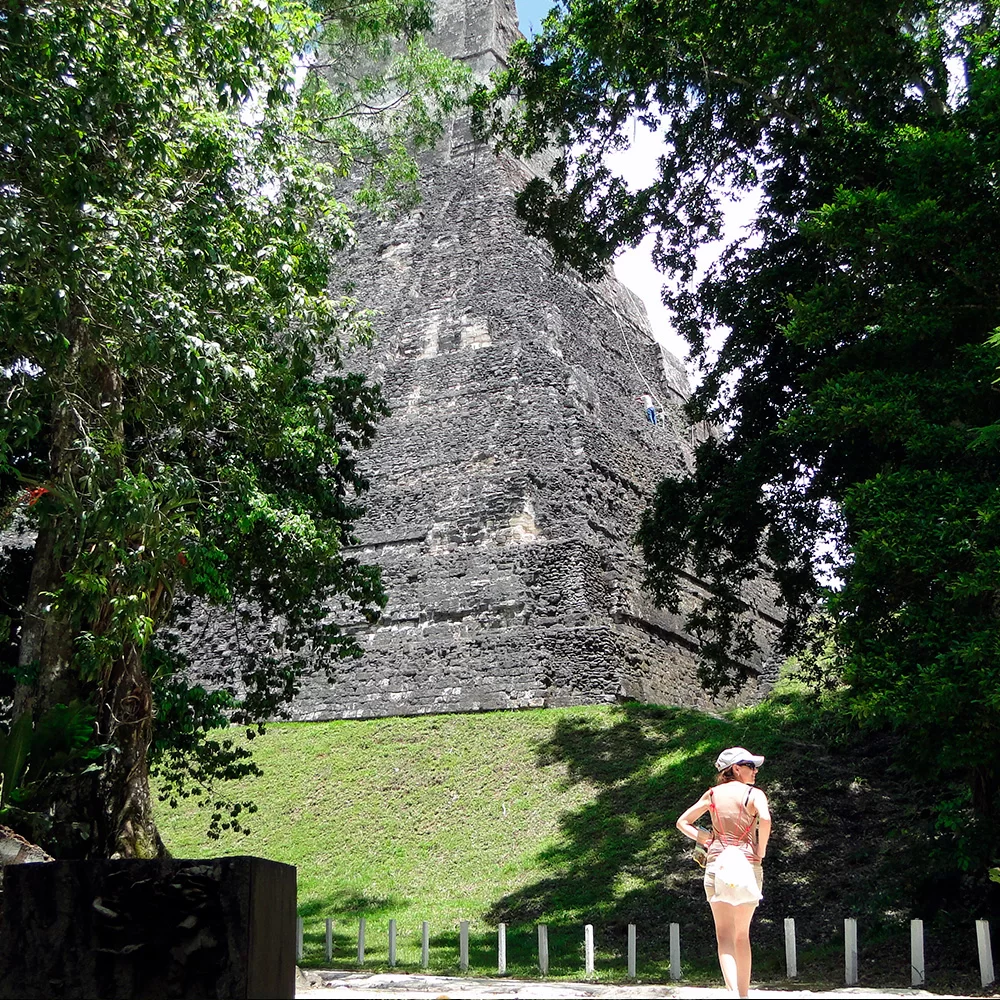 Tikal desde Frontera Belize